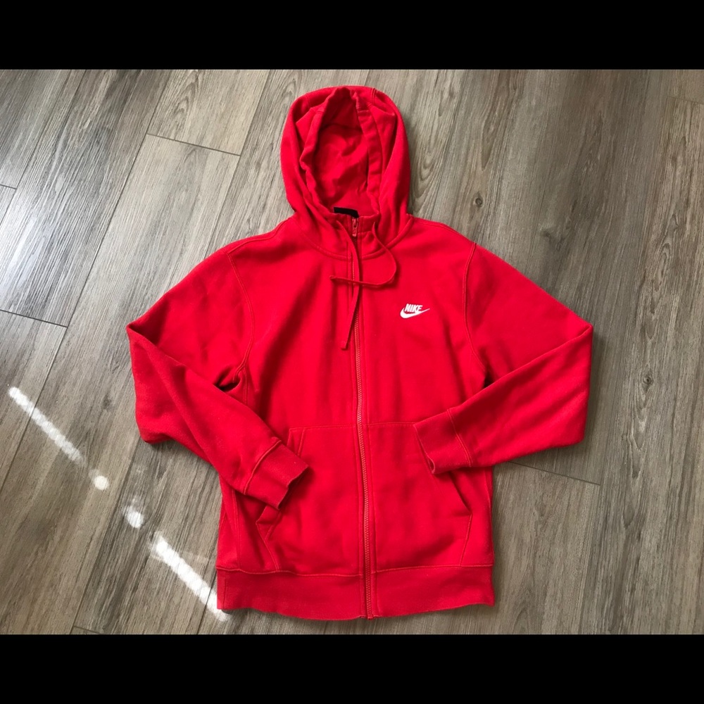 Nike club zip up hoodie Xsmall men